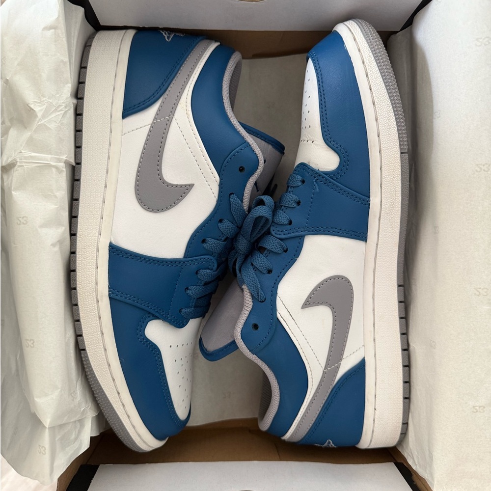 Jordan 1 Low True Blue